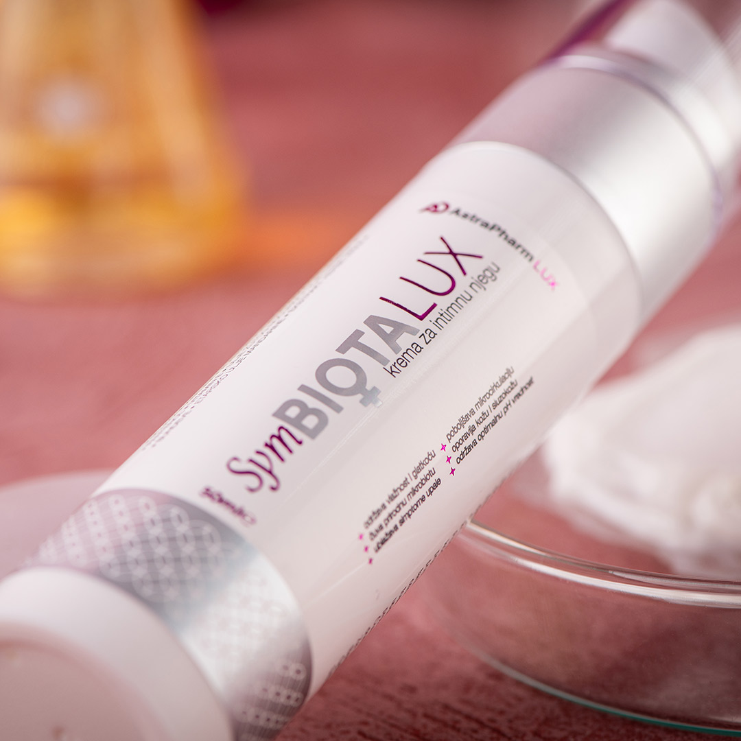 SymBiotaLUX prirodna krema za intimnu njegu - ublažavanje suvoće, peckanja i regeneracija osjetljive sluznice